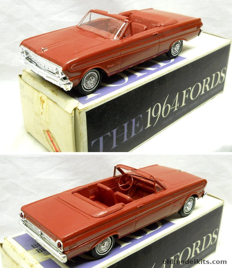 AMT 1/25 1964 Ford Falcon Convertible Promo With Original Box plastic model kit